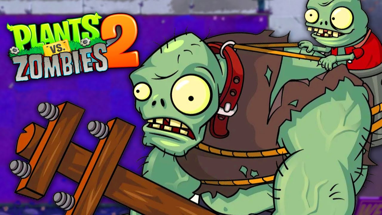 UN NIVEL ENTERO DE ZOMBISTEINS 😱 - Plants vs Zombies 2 - YouTube