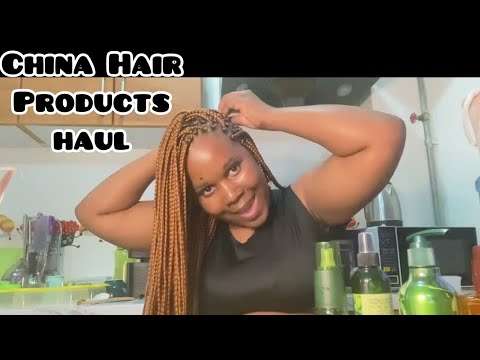 Hair Routine| Showing up for myself| Self Care| China  Black Ladies Hair Products