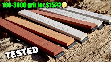 TESTING CHEAP SHARPENING STONES FROM AMAZON