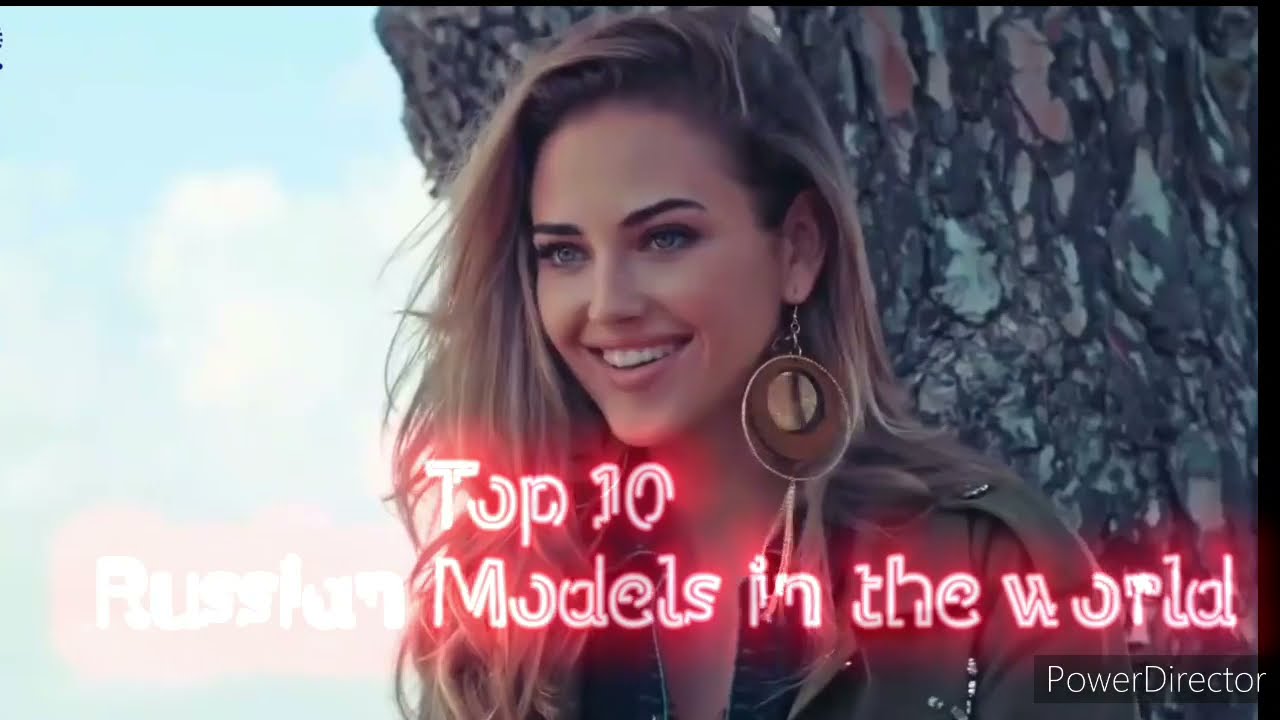 Top Russian Models In The World Model Beautiful Actress Fashion Hot Youtube