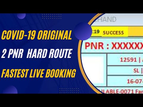 2 pnr live booking fastest tatkal software covid 19 original