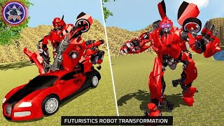 US Robot Transform Car: Robot Transport Games 2020 - & trucks games for kids screenshot 5
