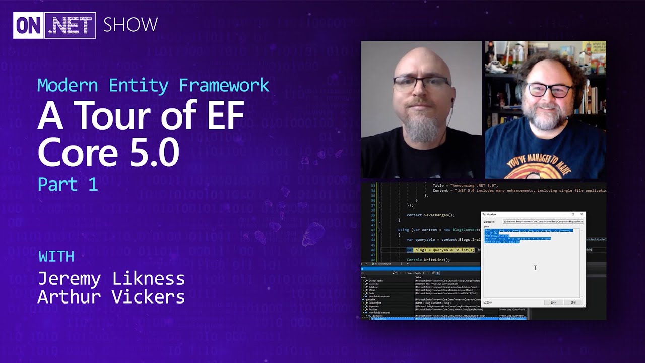 Modern Entity Framework: A Tour of EF Core 5.0 pt 1