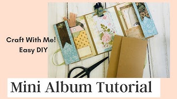 Album - Folio Tutorial - Easy DIY - Liz The Paper Project