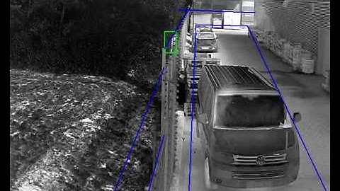Smart Function of Hikvision Thermal Camera  Line Crossing