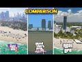 GTA 6 VS GTA VICE CITY VS REAL LIFE COMPARISON