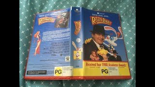 Opening and Closing To 'Who Framed Roger Rabbit' (Touchstone Home Video) VHS New Zealand (1989)