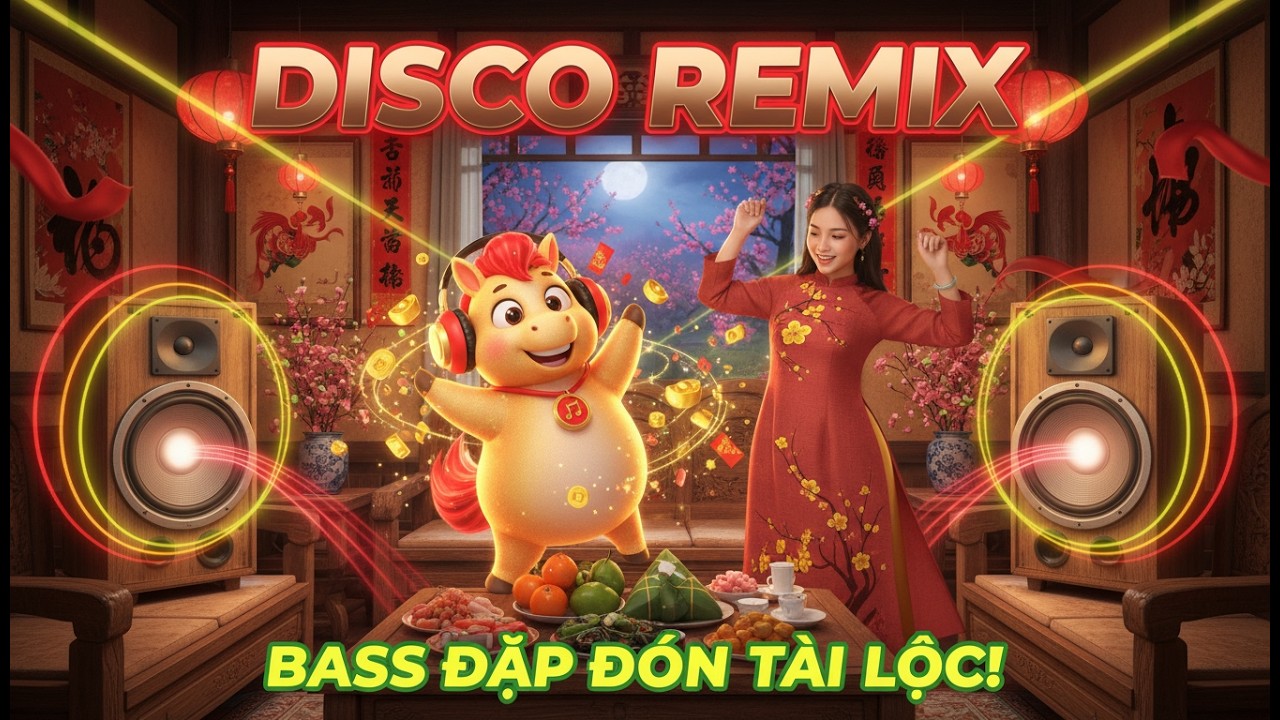 Lộc Xuân Đại Cát: Liên Khúc Disco Remix Nghe Là Muốn Nhảy – Nhạc Tết 2026 Bass Dập Đón Tài Lộc! 🐎🧧🔊
