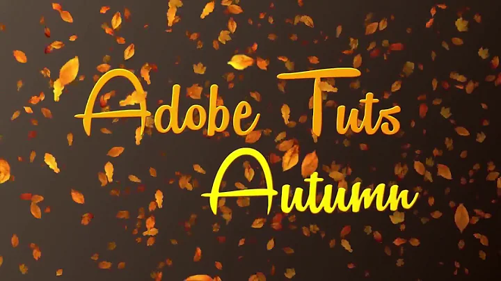 Autumn Leaf Effects using Trapcode Particles - After Effects Tutorial