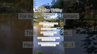 More Reflective Writing Prompts - Start your graduate school reflections with these cheat phrases!