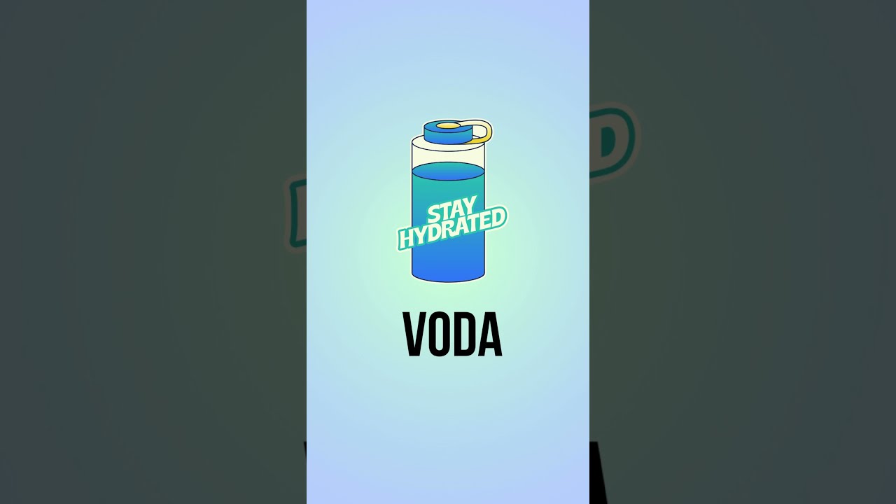 Learn Serbian Voda Water Shorts