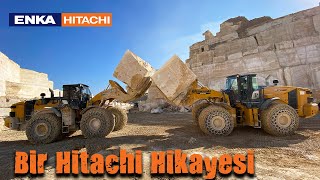 Bir Hitachi Hikayesi A Hitachi Story Zx400Lch-5A Ekskavatör 95Z7 Lastikli Yükleyici Pınar Mermer