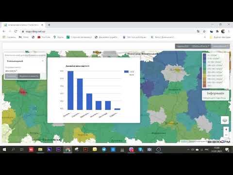 Интерактивная карта стоимости недвижимости хмельницкая  область, декабрь 2020 год.