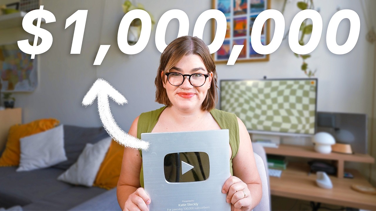I’ve made $1 Million Dollars as a content creator. Here’s how. thumbnail