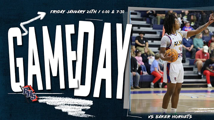 Alma Bryant Hurricanes vs Baker Hornets (2023 Basketball)