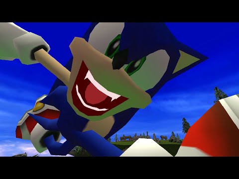 sonic screaming for no reason
