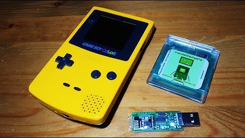 This Cartridge Turns The GameBoy Into A Wireless Controller!