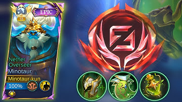 MINOTAUR CRAZIEST TRINITY COMBO BUILD!! | UNKILLABLE WITH INSANE REGENERATION!! 