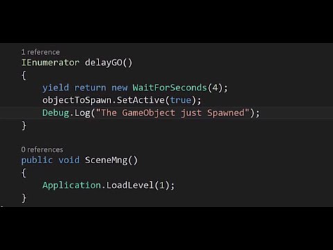 Week 11 - Basic Scripting in Unity Game Engine - YouTube