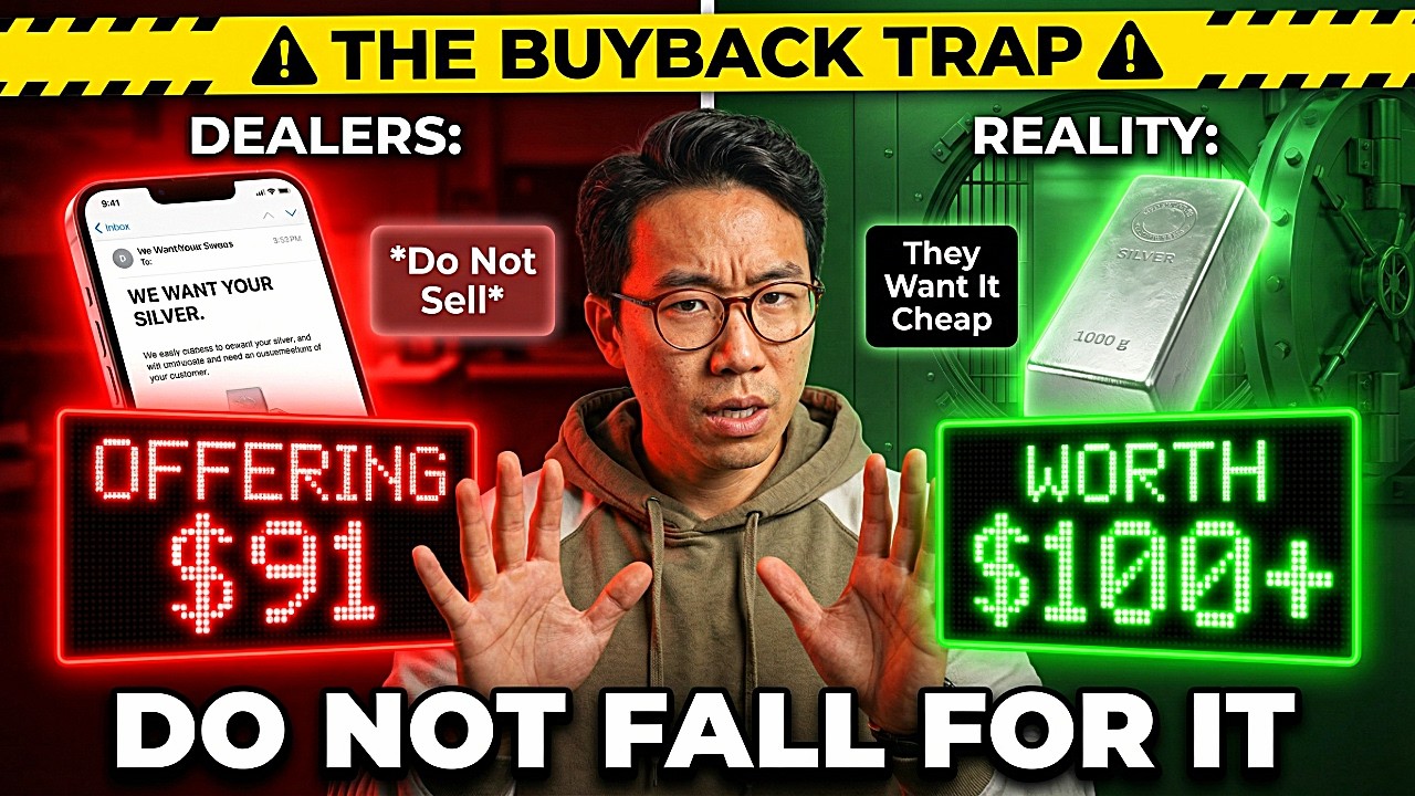 THE $91 BUYBACK SCAM: Why Dealers Are Begging For Your Silver Tonight…