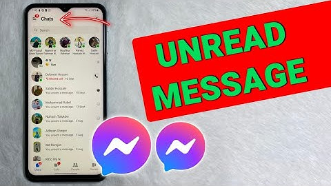 How to Unread Messages on Facebook Messenger - Full Guide