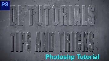 Photoshop Tutorial: How to Create Letterpress Text Effects in Photoshop