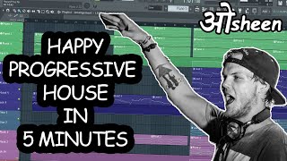 HOW TO MAKE HAPPY PROGRESSIVE HOUSE IN 5 MINUTES