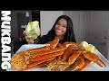 SEAFOOD BOIL MUKBANG + SNOW CRAB LEGS and STORY TIME