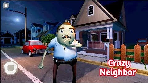 Playing Crazy Neighbor Dark Secret 3D 2023: Full Gameplay
