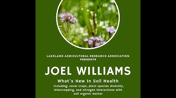 Joel Williams Soil Health Webinar
