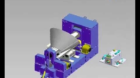 W11-80x4000 Bottom Rolls Adjustable Three Rollers Plate Bender Simulated Animation (Cone Rolling)