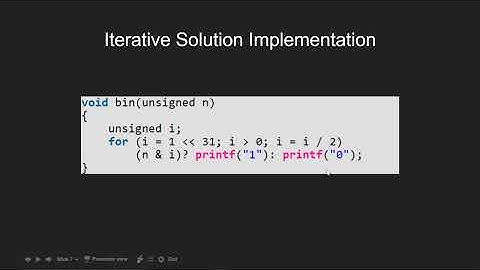 Binary representation of a given number | GeeksforGeeks