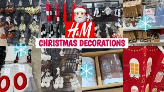 H&M Christmas Decoration With Price December 2022 H&M Haul Travelandshop With Me