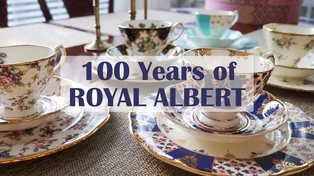 😍 Unboxing 100 Years of ROYAL ALBERT Tea Set  1900-1940 Cups, Saucers &  Salad Plates! 