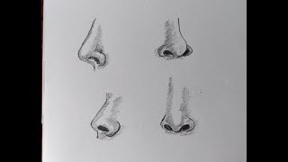 How to draw nose from different angles for beginners.Easy pencil drawing tips. How To Draw Nose From Different Angles Step By Step Tutorial For Beginners Lilly S Art