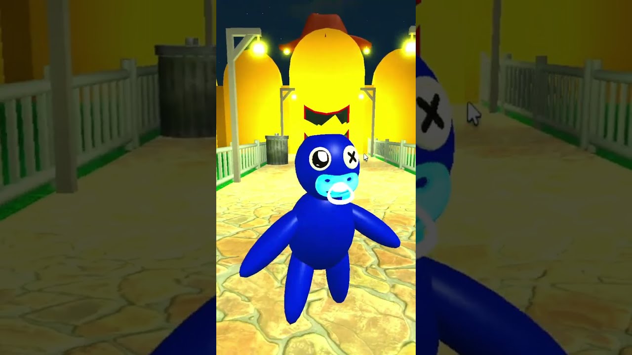 Virei Filho do Azul Babão no Rainbow Friends! 