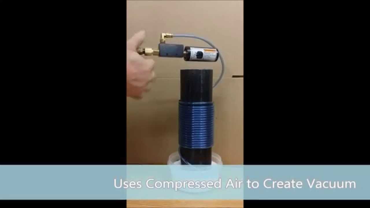 Quickly get Vacuum at Low cost with Vacuum Valve / Venturi Pump YouTube