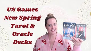 ALL the New US Games Tarot and Oracle Decks   Spring 2024
