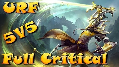 MASTER YI - URF | FULL CRITICAL