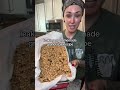 HOMEMADE GRANOLA BARS 2 cups organic  #scratchmade #homemade #healthysnack