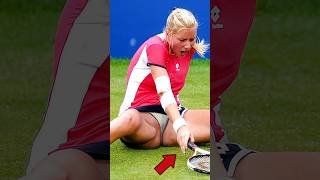 😂 Funny & Crazy Moments In Women's Tennis #Shorts