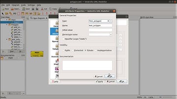 Working with UML class diagrams in Umbrello