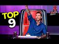 Top 9 INSTANT FOUR CHAIR TURNS | The Voice
