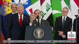 WATCH: President Trump Delivers Remarks at the 'Peace in the Middle East' Event - 10/13-25