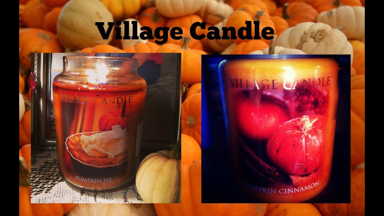 Village Candle Reviews Pumpkin Pie & Pumpkin Cinnamon! YouTube