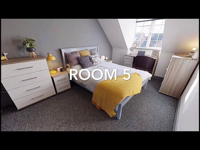 Video 1: Room 6 large double just £500pcm sharing bathroom with just one other.