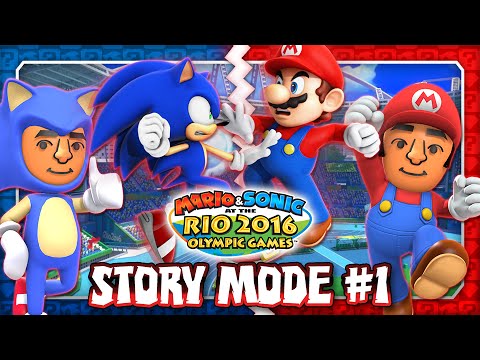 Mario & Sonic at the Rio 2016 Olympic Games - 3DS - Story Mode Part 1