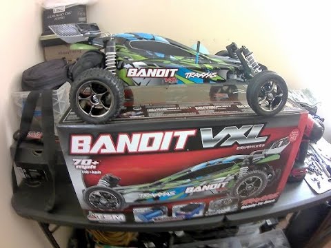 traxxas bandit drag car