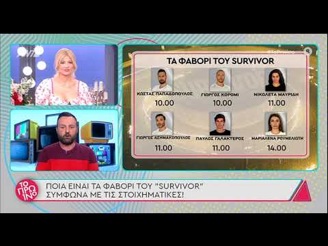 Survivor: Ποιο είναι το φαβορί σύμφωνα με τα στοιχήματα;