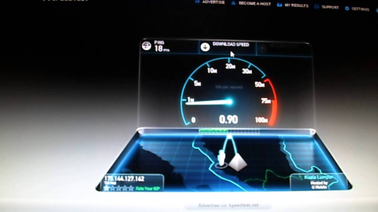 wifi speed test ping